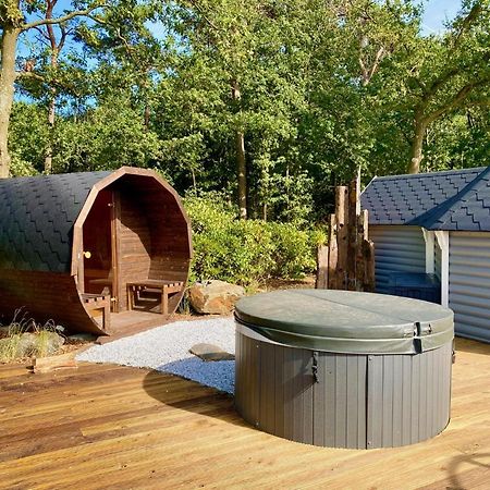 Luxe Finse Kota Met Jacuzzi En Saunabarrel De Zandhoef إيرسل المظهر الخارجي الصورة