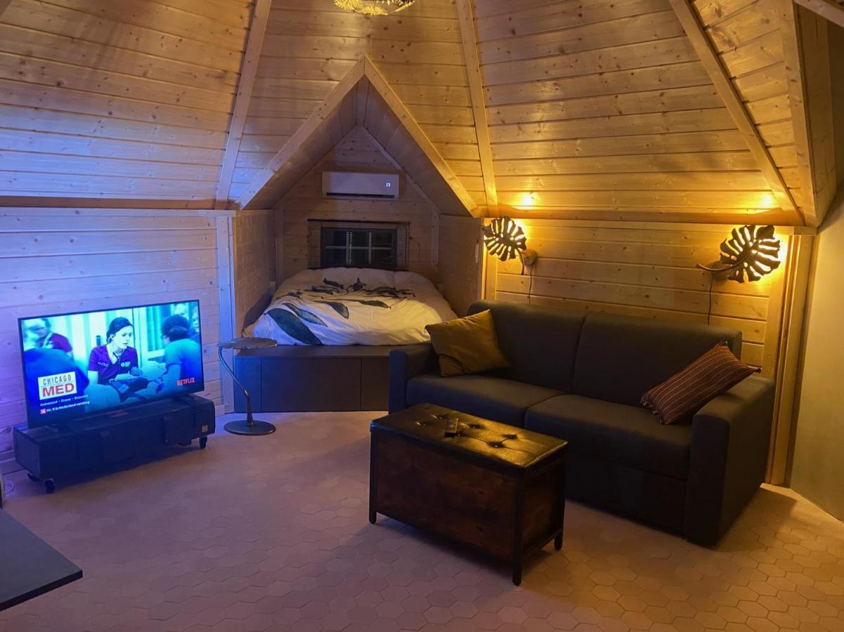 Luxe Finse Kota Met Jacuzzi En Saunabarrel De Zandhoef إيرسل المظهر الخارجي الصورة